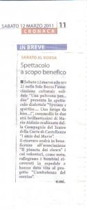 ARTICOLO CORRIRE DI NOVARA SPUSASS E SPARTISS...